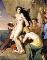 andromeda tied to the rock by the nereids 